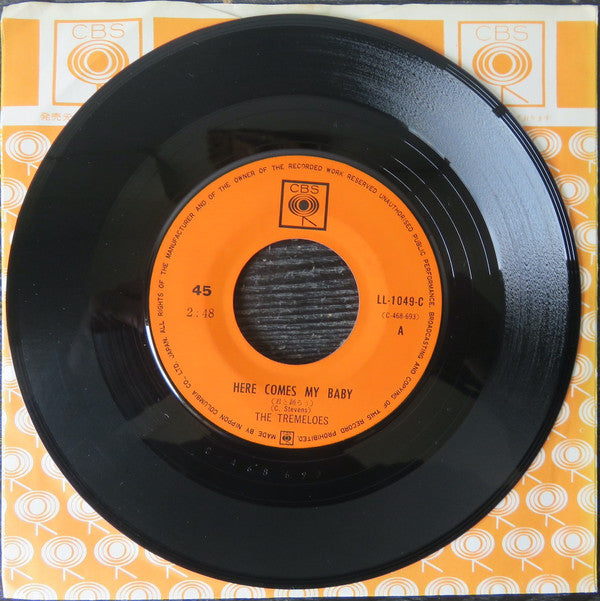 The Tremeloes - Here Comes My Baby (7"", Single)