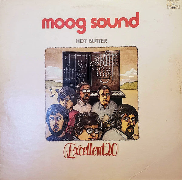 Hot Butter - Moog Sound - Excellent 20 (LP, Comp)