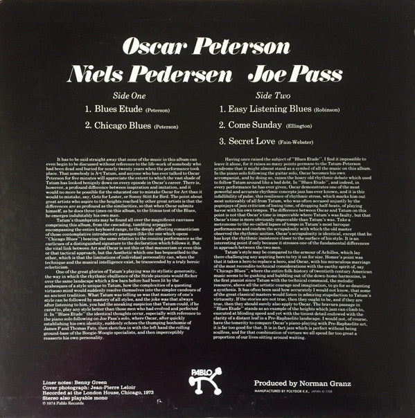 The Oscar Peterson Trio - The Trio (Oscar Peterson, Niels Pedersen,...