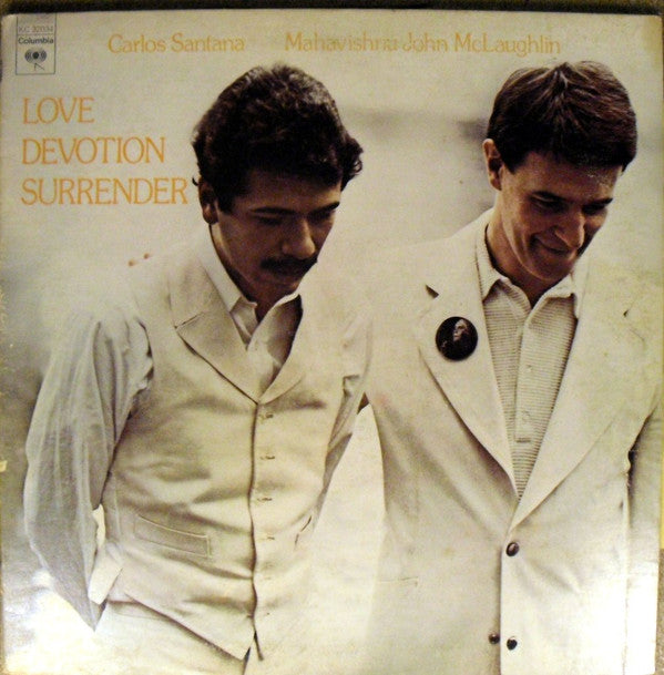 Carlos Santana - Love Devotion Surrender(LP, Album, Gat)