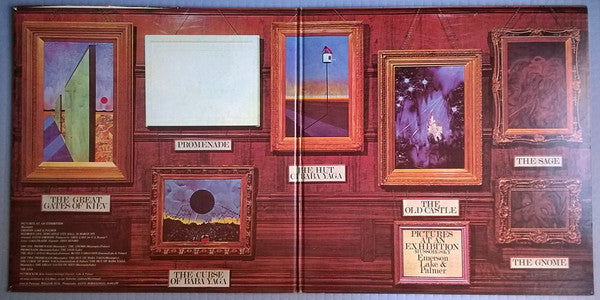 Emerson, Lake & Palmer - Pictures At An Exhibition(LP, Album, RE, Gat)