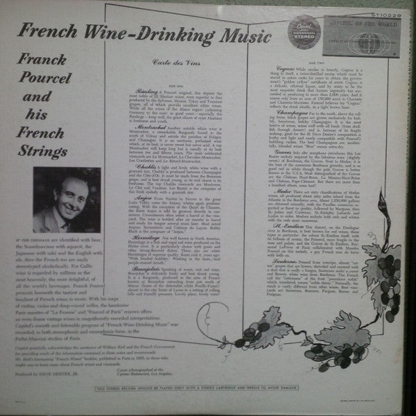 Franck Pourcel And His French Strings - French Wine-Drinking Music(...