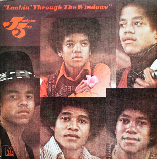 The Jackson 5 - Lookin' Through The Windows (LP, Album, Promo)