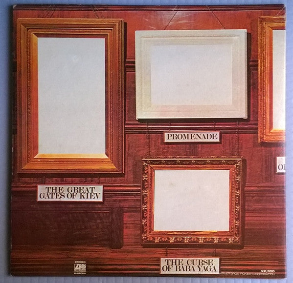 Emerson, Lake & Palmer - Pictures At An Exhibition(LP, Album, RE, Gat)