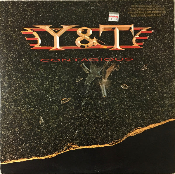 Y & T - Contagious (LP, Album)