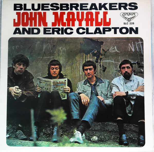 John Mayall With Eric Clapton - Blues Breakers (LP, Album, RE)