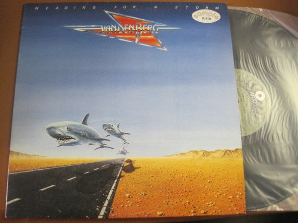 Vandenberg - Heading For A Storm (LP, Album, Promo)