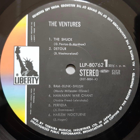 The Ventures - The Ventures (LP, Album)