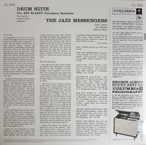 Art Blakey And The Jazz Messengers* - Drum Suite (LP, Album, RE, 180)