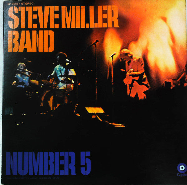 Steve Miller Band - Number 5 (LP, Album, Red)