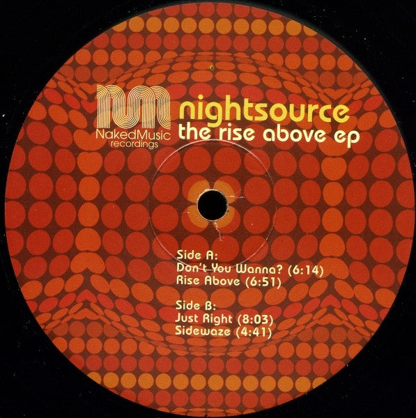 Nightsource - The Rise Above EP (12"", EP)