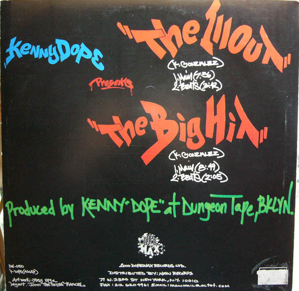 Kenny Dope* - The Illout (12"")