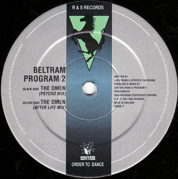 Beltram & Program 2* - The Omen (12"")