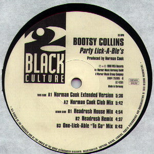 Bootsy Collins - Party Lick-A-Ble's (12"")