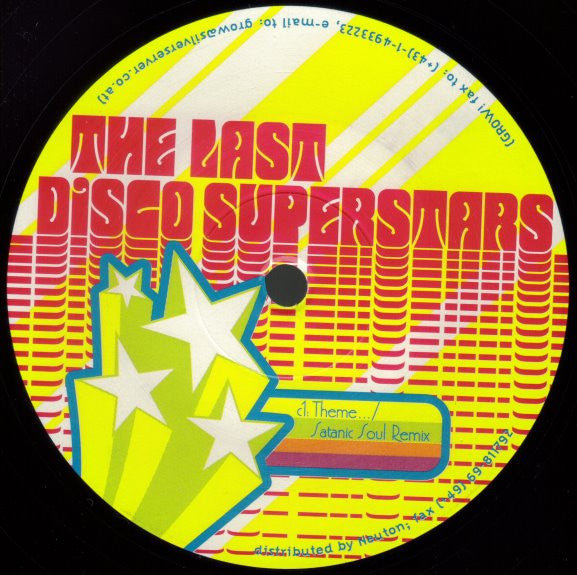 The Last Disco Superstars - Theme (2x12"")